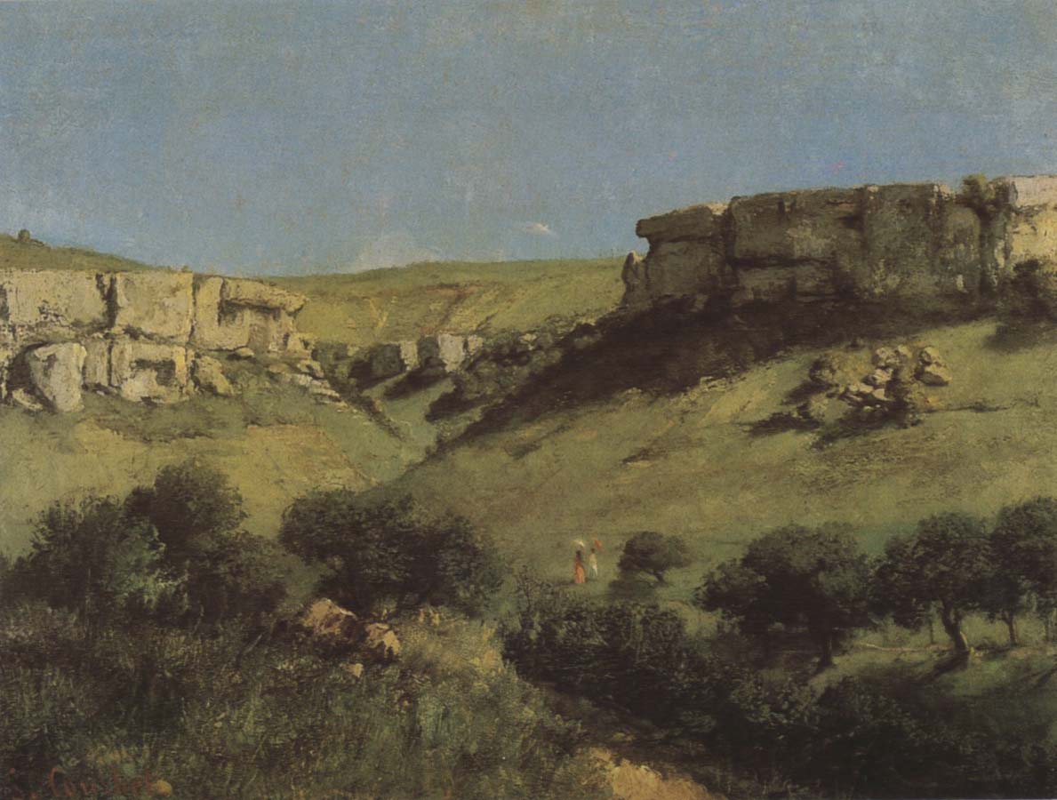 Gustave Courbet Valley